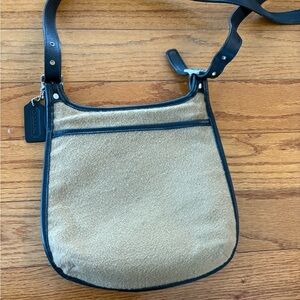 Vintage Coach wool bag